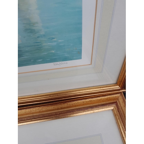 155 - Collection of pictures and prints : faded ltd edition prints, book prints, signed etchings etc.