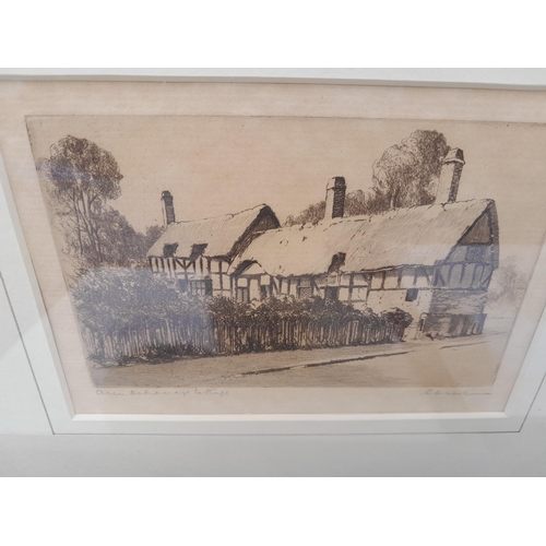 155 - Collection of pictures and prints : faded ltd edition prints, book prints, signed etchings etc.