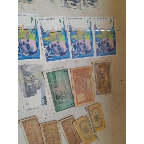 164 - An interesting and varied collection of Banknotes from around the world , all from circ. post 1900, ... 