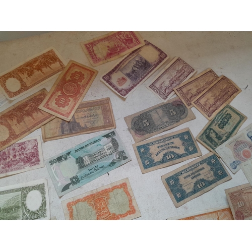 164 - An interesting and varied collection of Banknotes from around the world , all from circ. post 1900, ... 