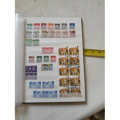 179 - Stamps in a stock book, Edward - QEII mounted mint and used