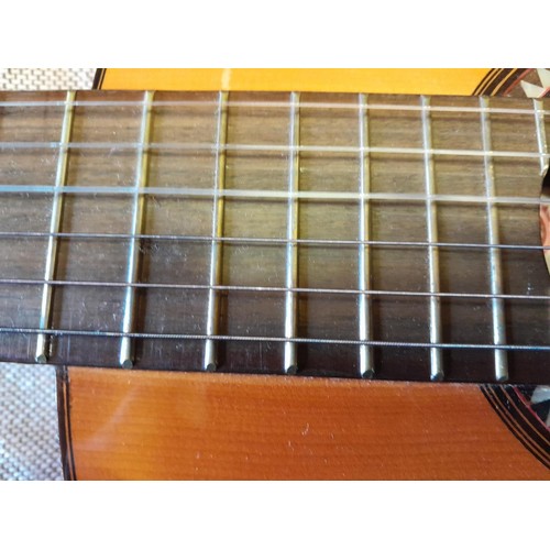 58 - Classical Spanish guitar  by Vincente Sanchis  model 29, nicely set up, extremely resonant given siz... 