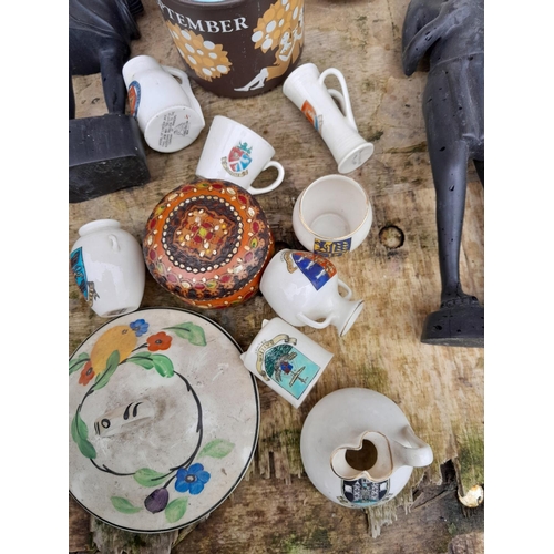 242 - Decorative china : Ducal dinnerware etc.