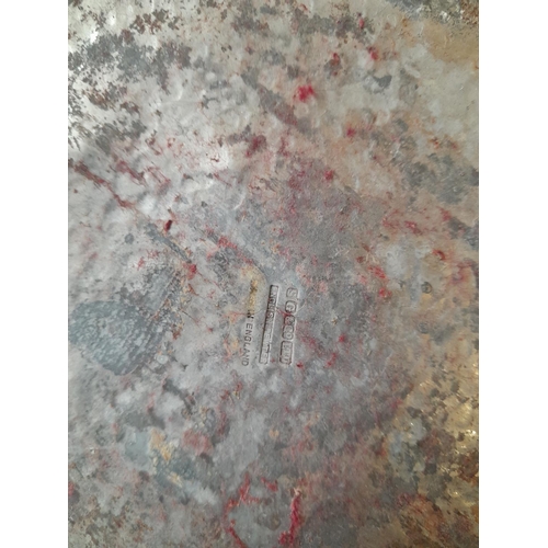 245 - SG & Co Arts and Crafts pewter dish