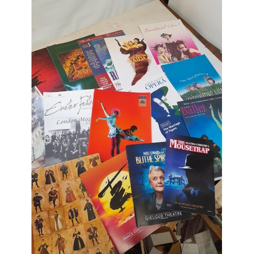 261 - Assorted theatre programmes