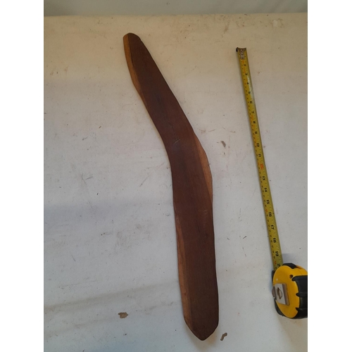 278 - Tribal / Ethnographic interest : Late 19th / early 20th century Australian aboriginal hunting boomer... 