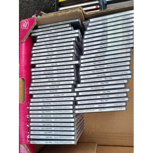 279 - Computer & music CDs