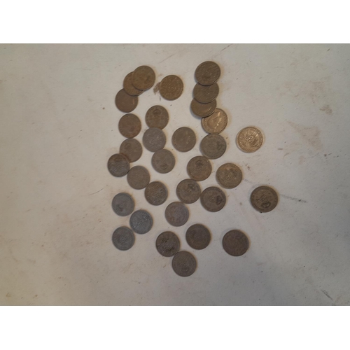 364 - Post 1947 2 Shilling coins