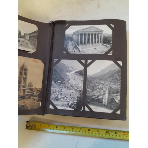 365 - Multithematic collection of black and white foreign postcards