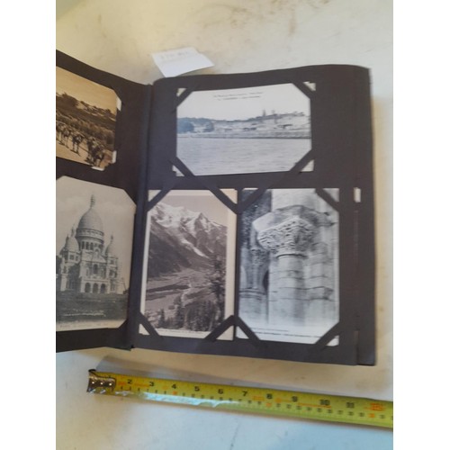 365 - Multithematic collection of black and white foreign postcards