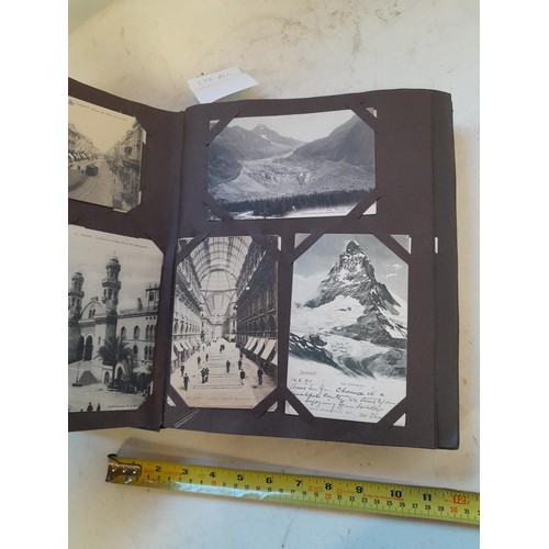 365 - Multithematic collection of black and white foreign postcards