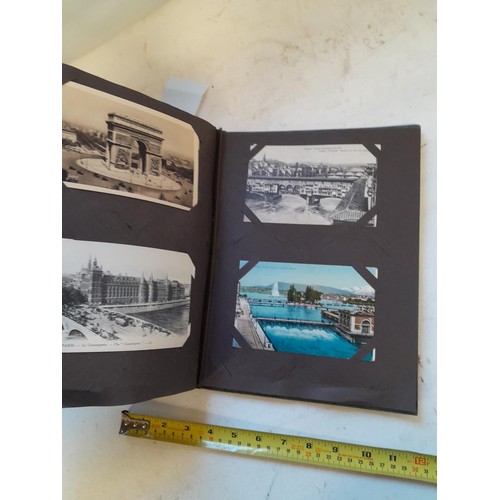 365 - Multithematic collection of black and white foreign postcards