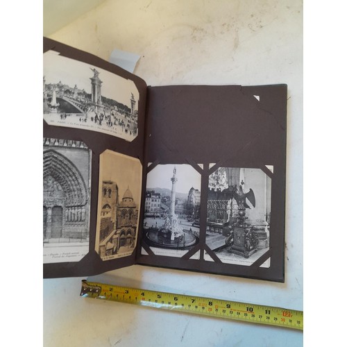 365 - Multithematic collection of black and white foreign postcards