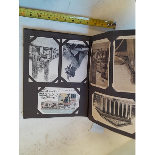 365 - Multithematic collection of black and white foreign postcards