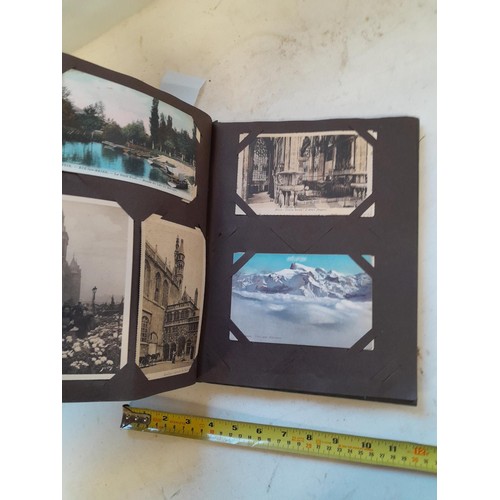 365 - Multithematic collection of black and white foreign postcards