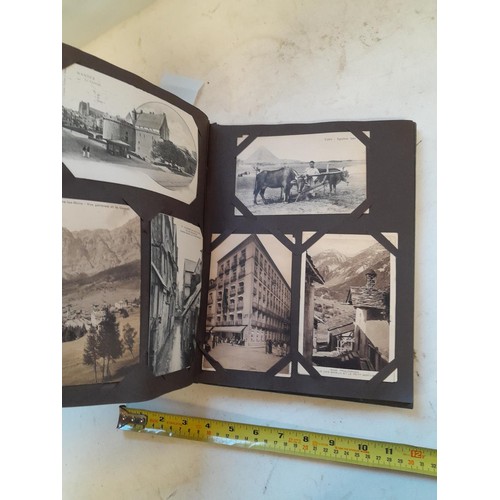 365 - Multithematic collection of black and white foreign postcards