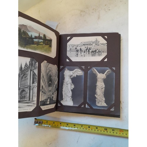 365 - Multithematic collection of black and white foreign postcards