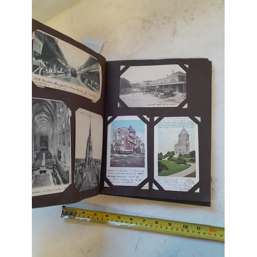 365 - Multithematic collection of black and white foreign postcards