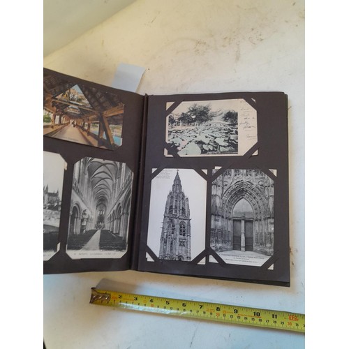 365 - Multithematic collection of black and white foreign postcards