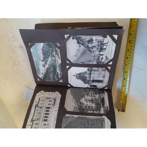 365 - Multithematic collection of black and white foreign postcards