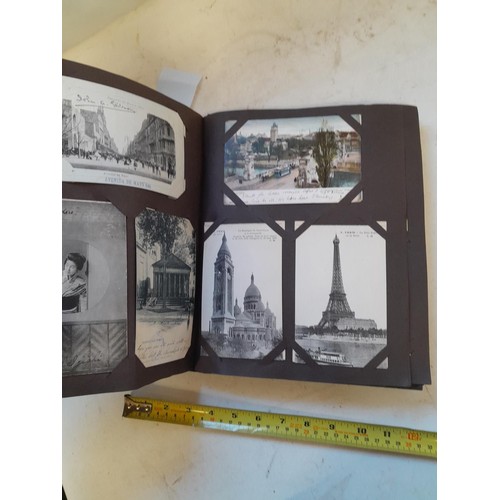 365 - Multithematic collection of black and white foreign postcards