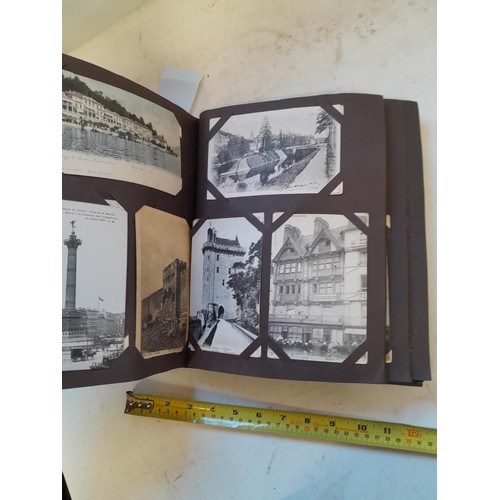 365 - Multithematic collection of black and white foreign postcards