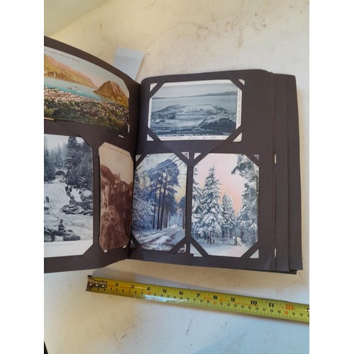 365 - Multithematic collection of black and white foreign postcards