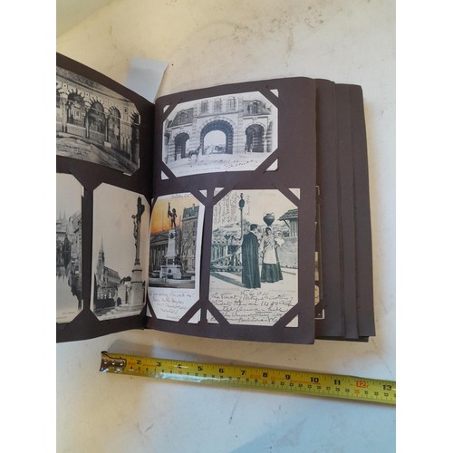 365 - Multithematic collection of black and white foreign postcards