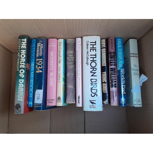 367 - Box of books : Fiction mainly First Editions