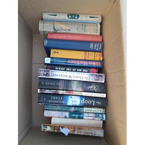 369 - Box of books, fiction some first editions