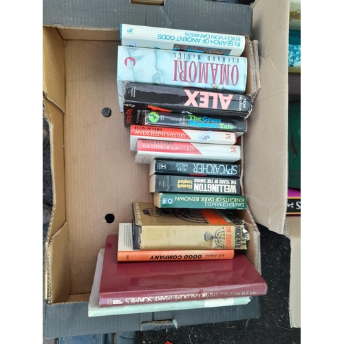 370 - Box of books assorted fiction and non fiction