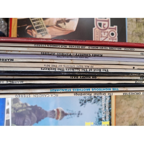 382 - Various vinyl records, box sets easy listening and others