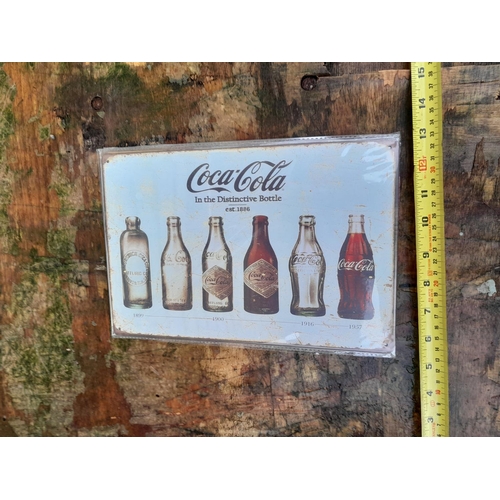 421 - Vintage style advertising sign 20 cms x 30 cms