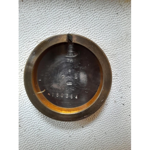 424 - Vintage gents Tudor wristwatch in 9 ct gold case, Rolex interest