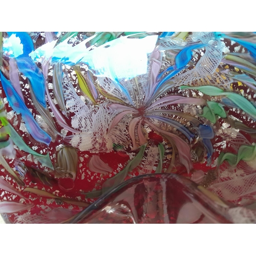 438 - Dino Martens Murano Tutti Frutti glass dish