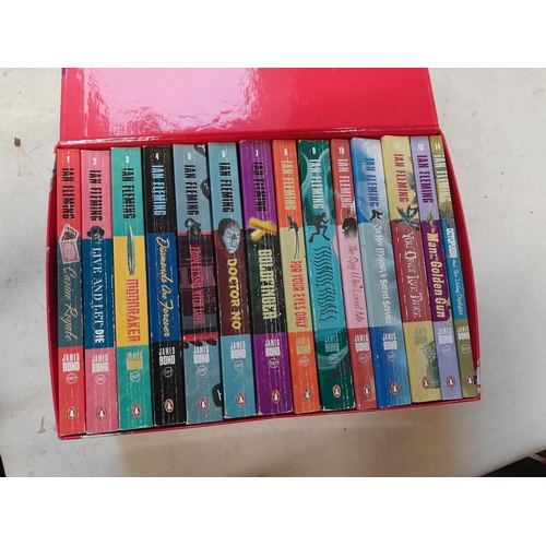 622 - The Penguin Complete centenary Collection of James Bond novels by Ian Fleming in slip cover