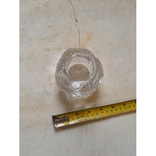 71 - Kosta Ice cube vase