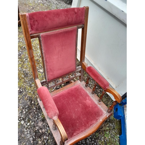 97 - Early 20th century American style rocking chair