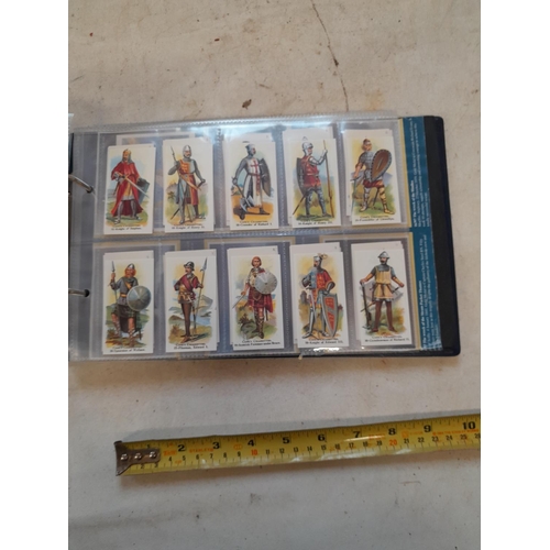 23 - Cope Brothers cigarette cards in album