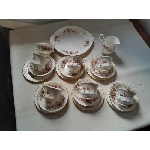 164 - Royal Albert Lavender Rose tea set