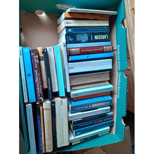 194 - Box of mainly fiction books