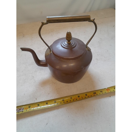 305 - Vintage copper kettle