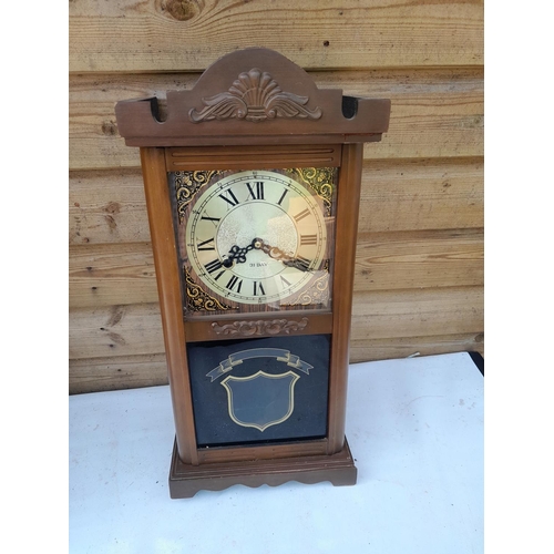 307 - Vintage 30 day freestanding or wall mounted clock