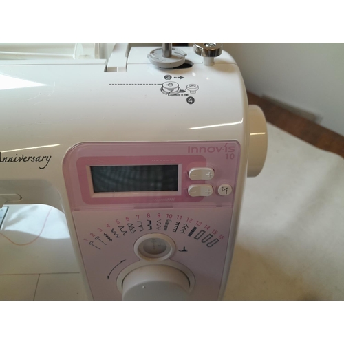 315 - Modern Brother sewing machine with pedal and flex