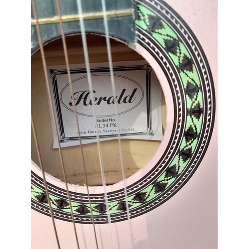 339 - Herald acoustic students guitar