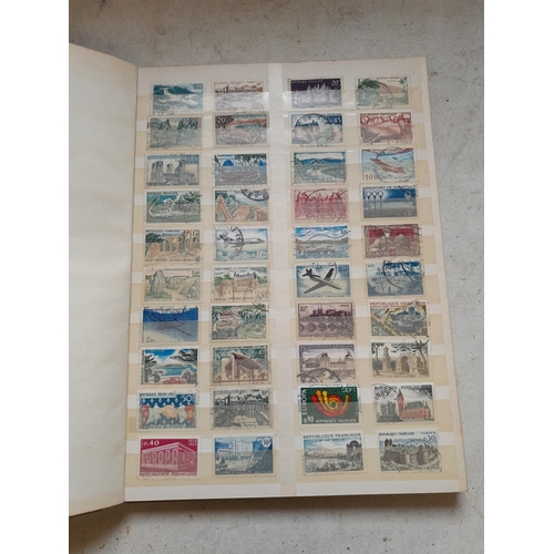 353 - Stamps of Europe in an SG album loosely mounted mainly used