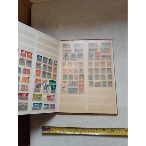 353 - Stamps of Europe in an SG album loosely mounted mainly used