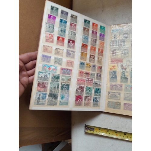 353 - Stamps of Europe in an SG album loosely mounted mainly used