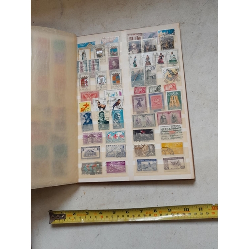 353 - Stamps of Europe in an SG album loosely mounted mainly used