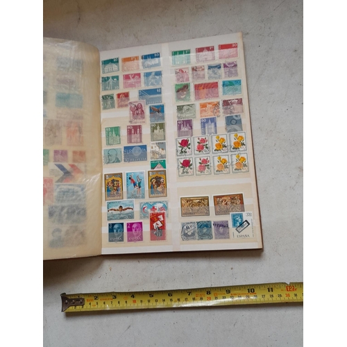 353 - Stamps of Europe in an SG album loosely mounted mainly used